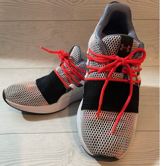 Under Armour Other - Under Armour Athletic Shoes with Red and Black Accents